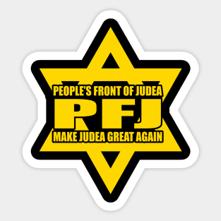 Make Judea Great again Sticker